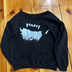 Ken Carson off the shoulder crew neck